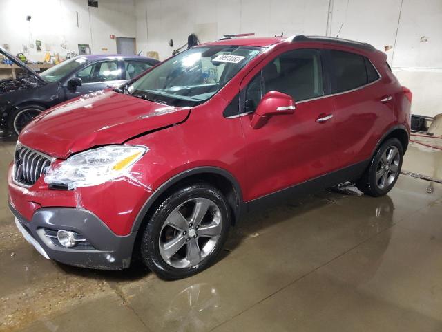 KL4CJBSB6EB599478 - 2014 BUICK ENCORE CONVENIENCE BURGUNDY photo 1