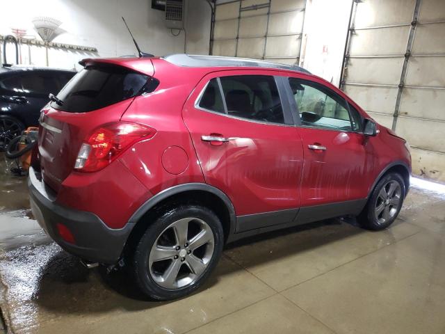 KL4CJBSB6EB599478 - 2014 BUICK ENCORE CONVENIENCE BURGUNDY photo 3