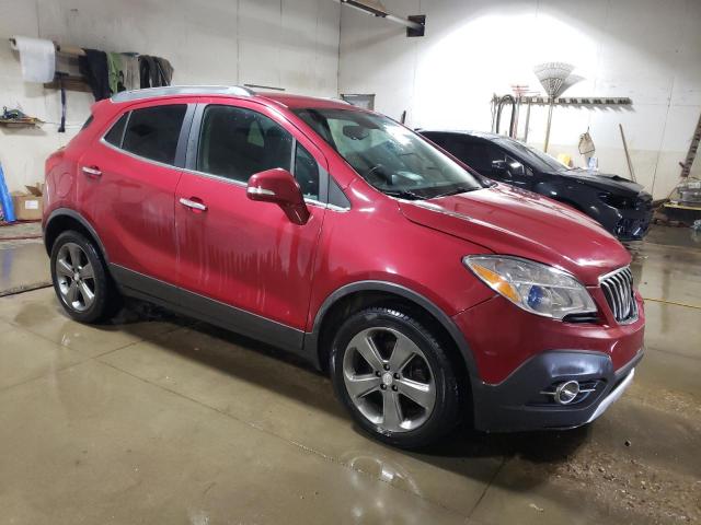 KL4CJBSB6EB599478 - 2014 BUICK ENCORE CONVENIENCE 勃艮第红 照片 4