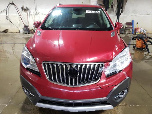KL4CJBSB6EB599478 - 2014 BUICK ENCORE CONVENIENCE 勃艮第红 照片 5