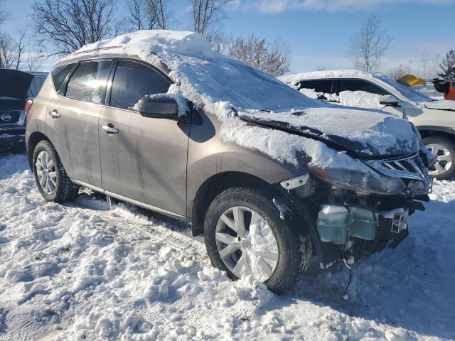 JN8AZ1MW7CW208767 - 2012 NISSAN MURANO S TAN photo 4