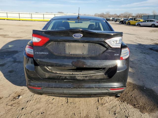 1FA6P0H7XE5393013 - 2014 FORD FUSION SE BLACK photo 6