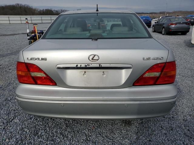 JTHBN30F430113310 - 2003 LEXUS LS 430 SILVER photo 6