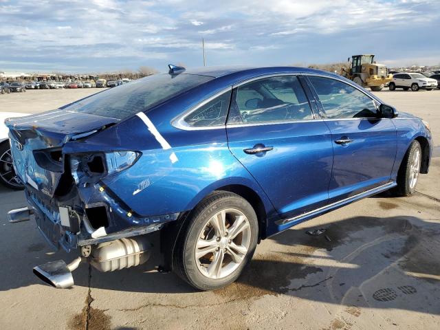 5NPE34AF3KH730496 - 2019 HYUNDAI SONATA LIMITED BLUE photo 3