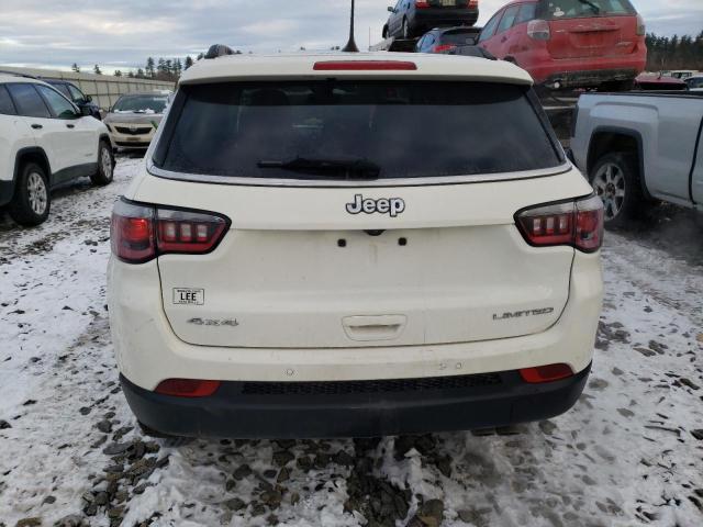 3C4NJDCB0MT527620 - 2021 JEEP COMPASS LIMITED WHITE photo 6