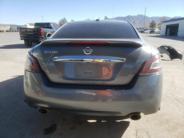 1N4AA5AP8EC474302 - 2014 NISSAN MAXIMA S GRAY photo 6