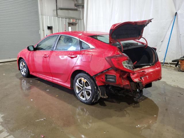 2HGFC2F59GH530717 - 2016 HONDA CIVIC LX RED photo 2