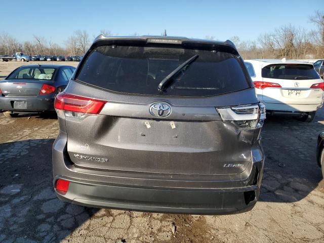 5TDBZRFH9KS724916 - 2019 TOYOTA HIGHLANDER LE GRAY photo 6