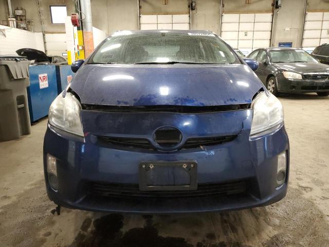 JTDKN3DU7A0201999 - 2010 TOYOTA PRIUS BLUE photo 5