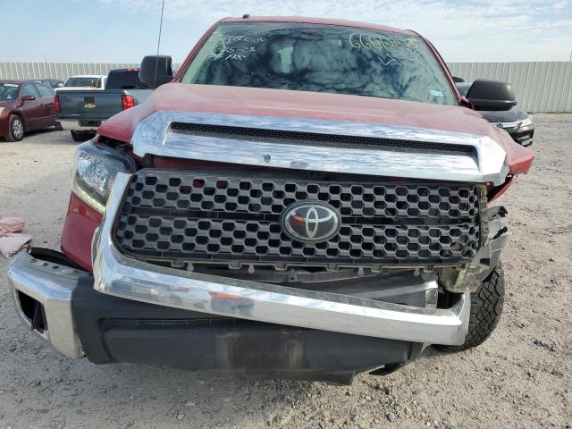 5TFRM5F10KX144540 - 2019 TOYOTA TUNDRA DOUBLE CAB SR/SR5 RED photo 5