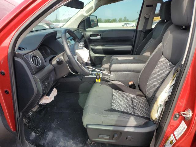 5TFRM5F10KX144540 - 2019 TOYOTA TUNDRA DOUBLE CAB SR/SR5 RED photo 7