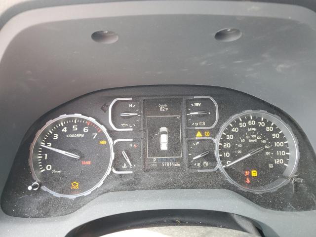 5TFRM5F10KX144540 - 2019 TOYOTA TUNDRA DOUBLE CAB SR/SR5 RED photo 9