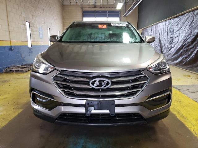 5XYZTDLB7HG442783 - 2017 HYUNDAI SANTA FE S GRAY photo 5