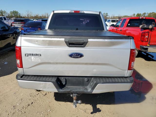 1FTEW1C80HKC23330 - 2017 FORD F150 SUPERCREW SILVER photo 6