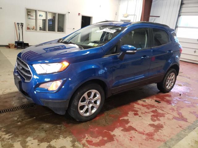 MAJ6S3GL8MC416099 - 2021 FORD ECOSPORT SE BLUE photo 1