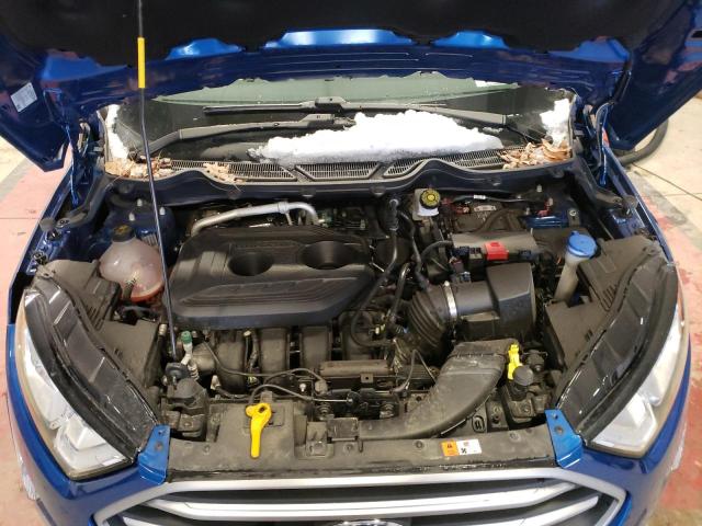 MAJ6S3GL8MC416099 - 2021 FORD ECOSPORT SE BLUE photo 12