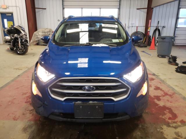 MAJ6S3GL8MC416099 - 2021 FORD ECOSPORT SE BLUE photo 5