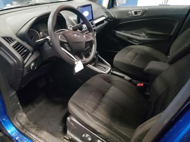 MAJ6S3GL8MC416099 - 2021 FORD ECOSPORT SE BLUE photo 7