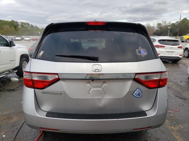 5FNRL5H60DB018381 - 2013 HONDA ODYSSEY EXL SILVER photo 6