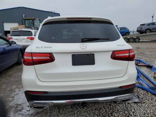 WDC0G4KB1HF150963 - 2017 MERCEDES-BENZ GLC 300 4MATIC WHITE photo 6