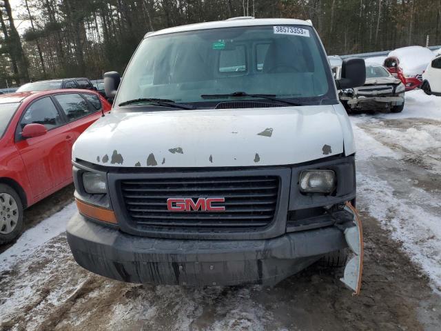 1GTW7FBA7B1137738 - 2011 GMC SAVANA G2500 WHITE photo 5