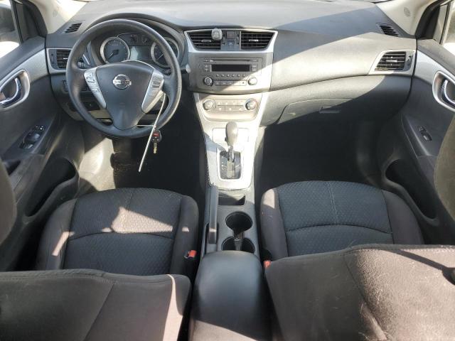 3N1AB7AP7EL635247 - 2014 NISSAN SENTRA S WHITE photo 8