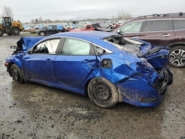 2HGFC2F54JH532429 - 2018 HONDA CIVIC LX BLUE photo 2