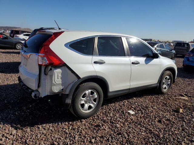 5J6RM3H30FL001422 - 2015 HONDA CR-V LX WHITE photo 3