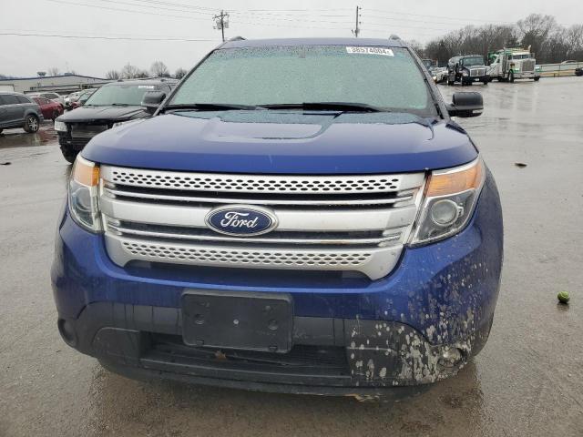 1FM5K7D82FGB67187 - 2015 FORD EXPLORER XLT BLUE photo 5