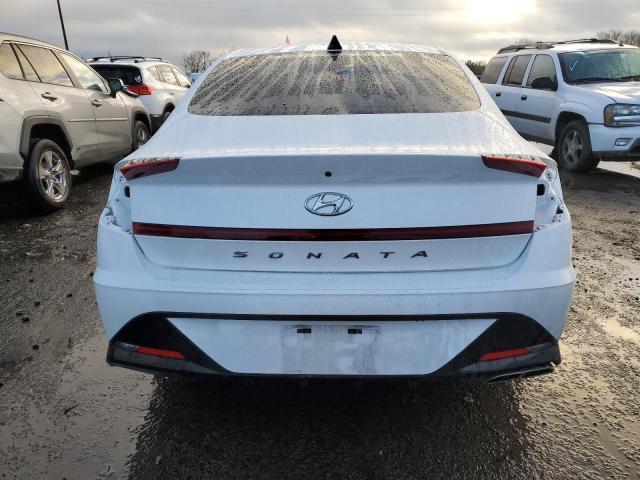 KMHL64JA1MA149782 - 2021 HYUNDAI SONATA SEL WHITE photo 6