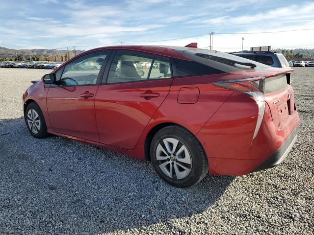 JTDKARFU4J3554887 - 2018 TOYOTA PRIUS RED photo 2