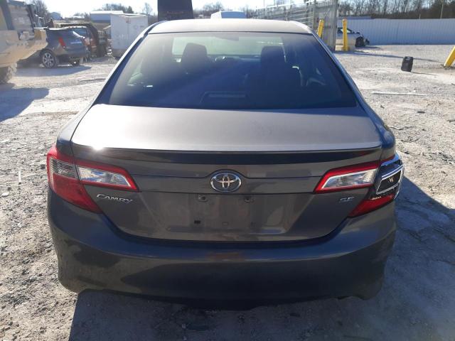 4T1BF1FK0DU256896 - 2013 TOYOTA CAMRY L CHARCOAL photo 6