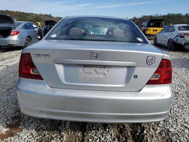 1HGEM22903L077120 - 2003 HONDA CIVIC EX SILVER photo 6