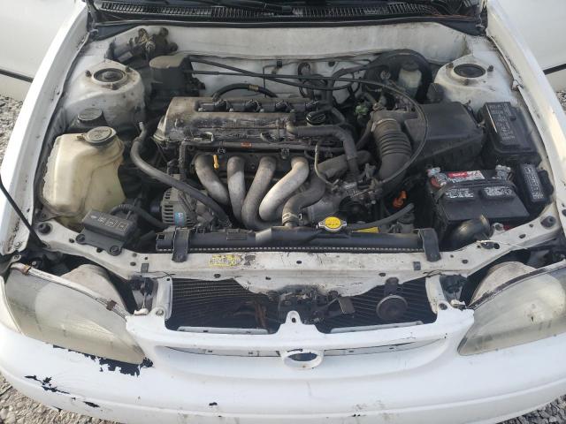 1NXBR12E5YZ403887 - 2000 TOYOTA COROLLA VE WHITE photo 11