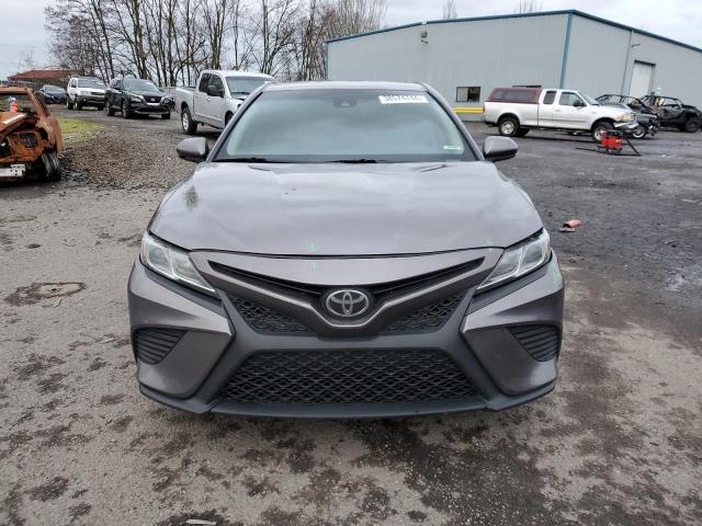 4T1B11HK6KU693357 - 2019 TOYOTA CAMRY L GRAY photo 5