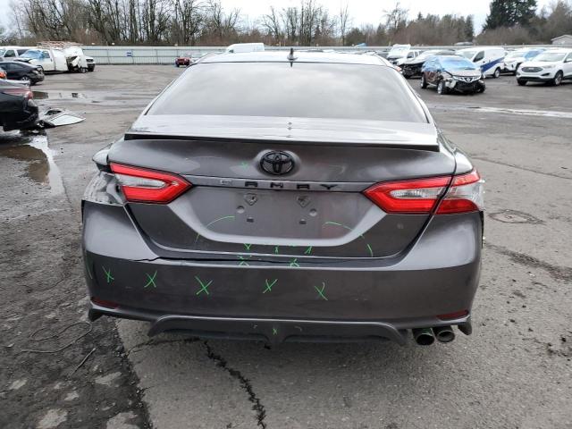 4T1B11HK6KU693357 - 2019 TOYOTA CAMRY L GRAY photo 6