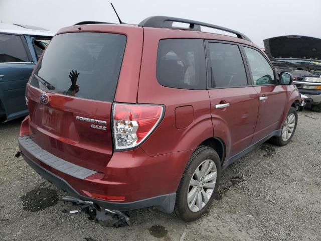 JF2SHAEC6BH709113 - 2011 SUBARU FORESTER LIMITED BURGUNDY photo 3