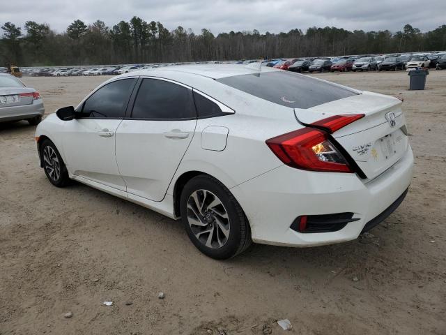 2HGFC2F74HH543393 - 2017 HONDA CIVIC EX WHITE photo 2