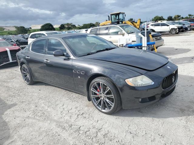 ZAMFK39A590044344 - 2009 MASERATI QUATTROPOR GRAY photo 4