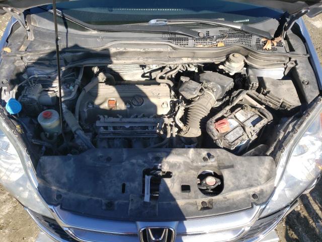 5J6RE4H74BL063602 - 2011 HONDA CR-V EXL BLUE photo 12