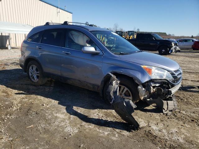 5J6RE4H74BL063602 - 2011 HONDA CR-V EXL BLUE photo 4