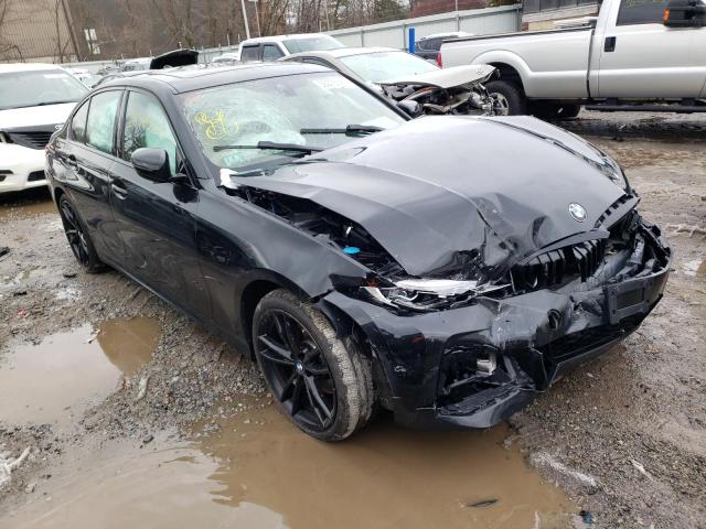 3MW5R7J04M8B66226 - 2021 BMW 330XI Սև լուսանկար 4