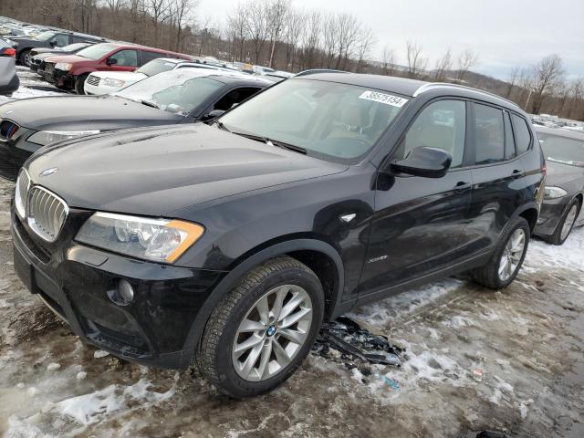 5UXWX9C53E0D36042 - 2014 BMW X3 XDRIVE28I BLACK photo 1