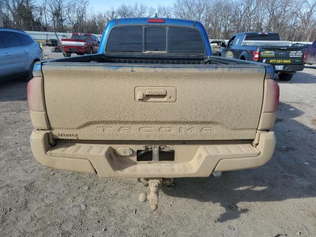 5TFSZ5AN5GX003354 - 2016 TOYOTA TACOMA ACCESS CAB BLUE photo 6