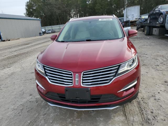 5LMCJ1A9XFUJ36966 - 2015 LINCOLN MKC RED photo 5