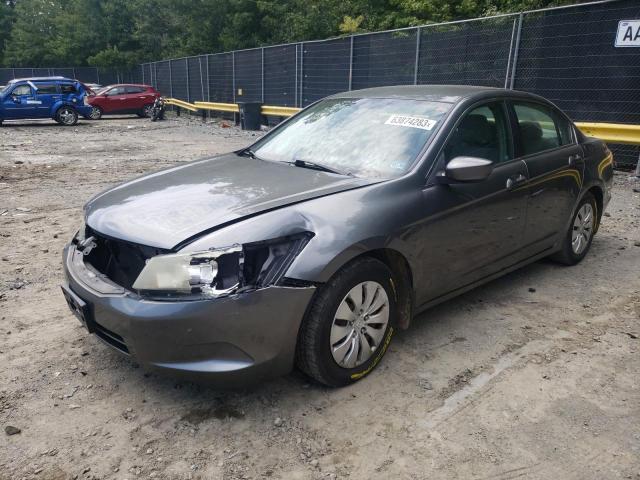 1HGCP26319A044880 - 2009 HONDA ACCORD LX GRAY photo 1