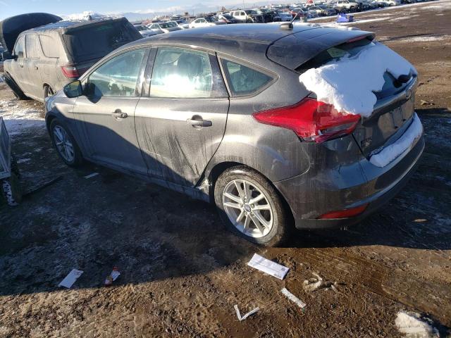 1FADP3K26JL260177 - 2018 FORD FOCUS SE GRAY photo 2