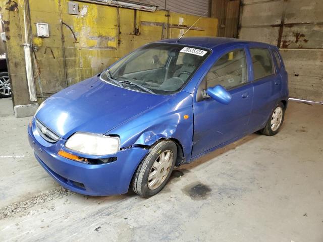 KL1TJ62684B191098 - 2004 CHEVROLET AVEO LS 蓝色 照片 1