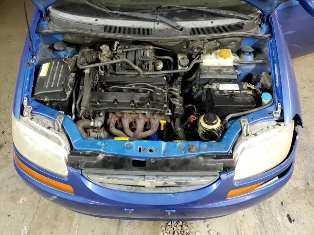 KL1TJ62684B191098 - 2004 CHEVROLET AVEO LS 蓝色 照片 11