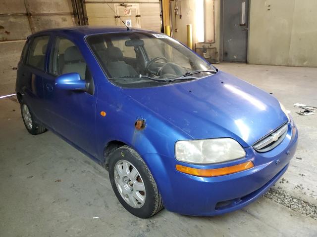 KL1TJ62684B191098 - 2004 CHEVROLET AVEO LS 蓝色 照片 4